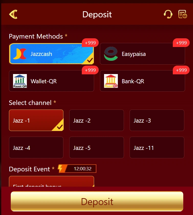 92E Game deposit