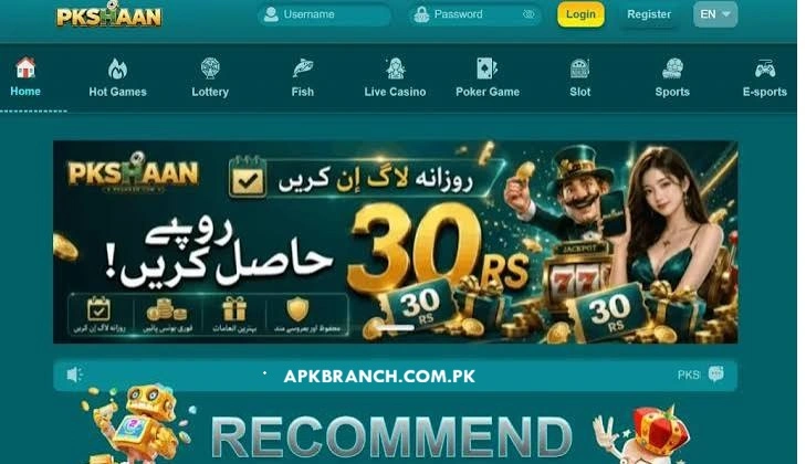 PKShaan Game interface screenshot